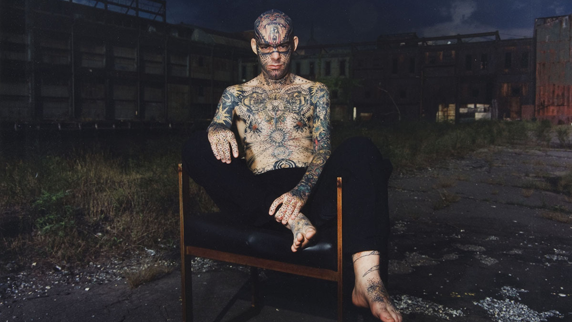 Jeff T. Crisman (American, b. 1952), “Tattoo” Mike Wilson, New York City, 1991, chromogenic print. Acquired with funds provided by the Walter R. Beardsley Endowment for Contemporary Art, 2009.004.008