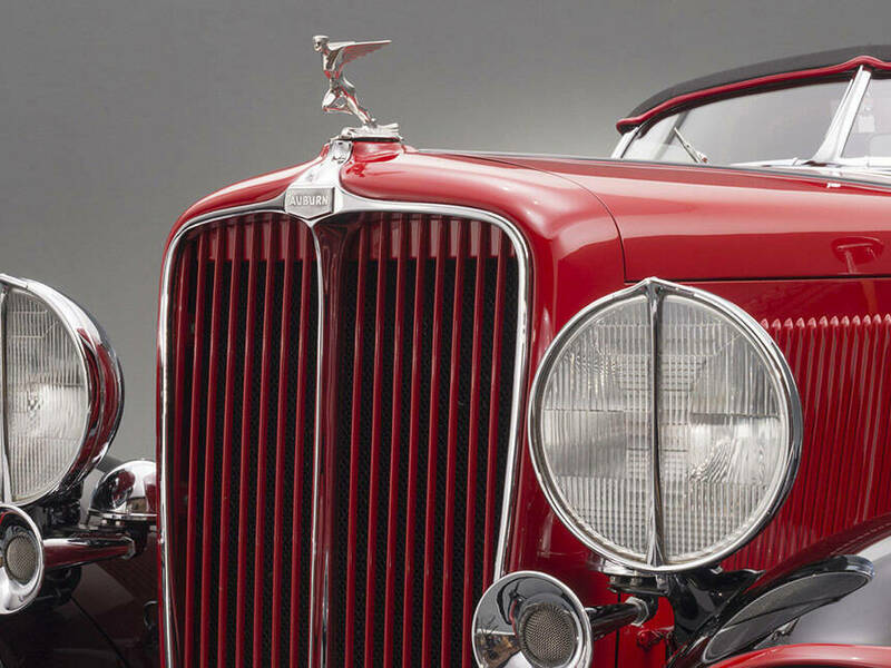 Award-winning 1932 Auburn 8-100A Speedster generously lent from the Jack B. Smith Jr. Automobile Collection.