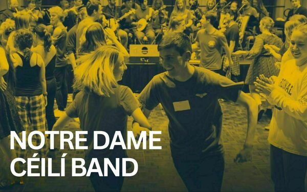 Image for Céilí (Irish social dance) with the Notre Dame Céilí Band